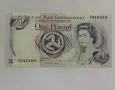 1 паунд UNC остров Ман , снимка 1