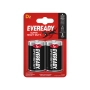 Батерии Eveready SHD цинкови D 2 бр., снимка 1