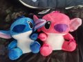 Лило и Стич lilo stitch плюшена играчка синьо или розово човече плюшен, снимка 4