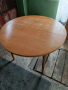 Разтегателна дървена маса с 6 стола в комплект, снимка 2
