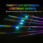 RAINBOW LED амбиентно осветление за автомобили с RGB 256 цвята, 14 в 1, снимка 4