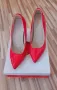 Продавам - Дамски лачени елегантни, червени обувки - 35 номер, снимка 5