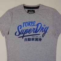 Superdry оригинална тениска S памучна фланелка, снимка 2 - Тениски - 30467195