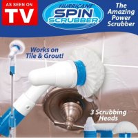 Електрическа четка за почистване на баня Spin scrubber, снимка 1 - Други - 42139908