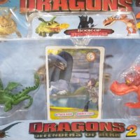 Фигурки + карта: Как да си дресираш дракон (How to Train Your Dragon), снимка 1 - Фигурки - 38958654