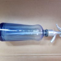 Стар стъклен сифон за газирана вода , сода - Русе .Бутилка 2, снимка 3 - Антикварни и старинни предмети - 31013322