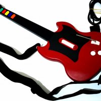PS2 жична китара Плейстейшън Sony PlayStation 2 Guitar, снимка 1 - Аксесоари - 31031602