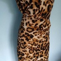 Изумителна рокля "Empire"® голям размер / леопардов принт, снимка 2 - Рокли - 29559441