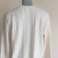 POLO Ralph Lauren Cable Wool / Cashmere Mens Size L НОВО! ОРИГИНАЛ! Мъжки Пуловер!, снимка 4 - Пуловери - 44458685