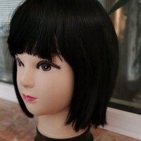 Нова черна перука от естествена коса перука от човешки косъм 30 см Боб стил - мод.16, снимка 7 - Аксесоари за коса - 29932399
