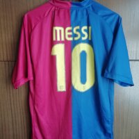 FC Barcelona Lionel Messi 2008/2009 размер М футболна тениска фланелка Меси Барселона , снимка 1 - Тениски - 42278921