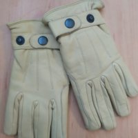 Луксозни кожени ръкавици за езда М, снимка 1 - Ръкавици - 35487925