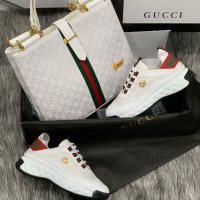 Дамски спортни обувки и чанта Gucci код 139, снимка 1 - Дамски ежедневни обувки - 33753735