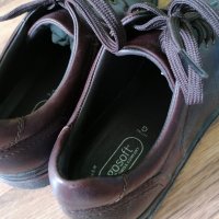 Швейцарски  кожени шити обувки 44 номер, снимка 5 - Ежедневни обувки - 33815646