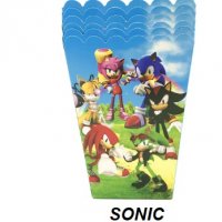 Соник Sonic Парти кутия за дребни лакомства пуканки и др, снимка 1 - Други - 29429771