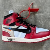 Nike Air Jordan 1 High Top дамски кецове висок клас реплика, снимка 1 - Кецове - 44199378