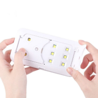 UV LED лампа, 36 W, 12 светодиода, преносима, USB захранване, 60 секунди сушене, маникюр, педикюр, ч, снимка 2 - Други - 44617792