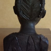 Абаносова глава-символ на Плодородието-състояние безупречно!, снимка 4 - Статуетки - 39667484