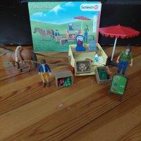 Schleich мобилен щанд 42528, снимка 2 - Фигурки - 44419004