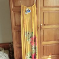 нова жълта рокля от Гърция, снимка 1 - Рокли - 37069886