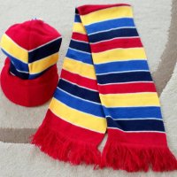 Бебешка шапка + шал - Комплект, снимка 9 - Шапки, шалове и ръкавици - 31052562