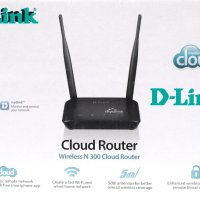 WiFi Рутер D-Link DIR-605L 300 Mbps, снимка 1 - Рутери - 44395452