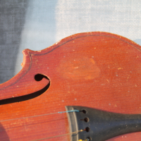 СССР цигулка московска фабрика 1954 г., снимка 7 - Други ценни предмети - 44533091