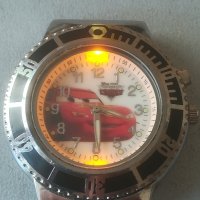 Детски часовник Disney - PIXAR - Cars. Vintage watch. Ретро модел. Просветка. Японски механизъм , снимка 8 - Детски - 42269708