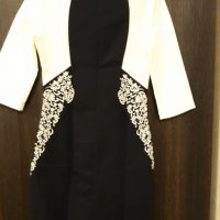 Маркова рокля POP ELITE , Италия , чисто нова с етикета, №38 , с орнаменти , камъни , апликации , снимка 7 - Рокли - 37415500