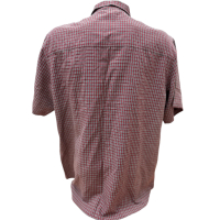 Мъжка риза JACK WOLFSKIN размер 3XL XXXL червено каре, снимка 4 - Ризи - 44569208