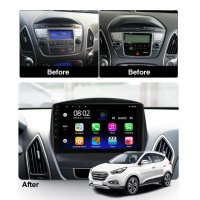 Мултимедия, Двоен дин, за Hyundai Tucson IX35, Навигация, дисплей, плеър IX 35, екран Android, IX35 , снимка 2 - Аксесоари и консумативи - 35135398
