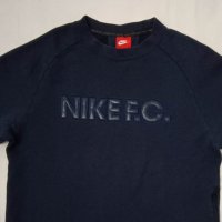Nike FC Crew Sweatshirt оригинално горнище S Найк памук спорт суичър, снимка 2 - Спортни дрехи, екипи - 39429358