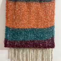 Пухен мек дълъг и широк зимен шал с ресни- 100% акрил, снимка 1 - Шалове - 38961009
