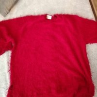 пуловер ангора , снимка 1 - Блузи с дълъг ръкав и пуловери - 42840490