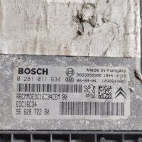 Компютър за двигател от 1,6ХДИ Пежо 307 Ситроен за Peugeot 1.6HDI Citroen Bosch 0 281 011 634 ECU, снимка 2 - Части - 44392688