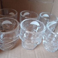 Нови дебело прозрачно стъкло чаши за шотове с форма череп, снимка 1 - Други - 42445328