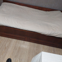 Единично легло с пружина , снимка 3 - Спални и легла - 44699442