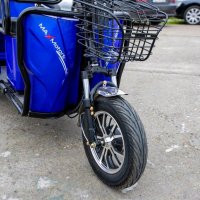 НОВА 2023 Двуместна CARGO Триколка MaxMotors 1500W BLUE, снимка 11 - Мотоциклети и мототехника - 30010402