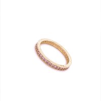 Златен дамски пръстен 1,97гр. размер:55 14кр. проба:585 модел:20530-6, снимка 1 - Пръстени - 42815883