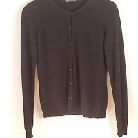 Xandres cashmere cardigan S, снимка 1 - Блузи с дълъг ръкав и пуловери - 42766913