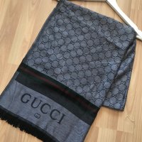 Висок клас маркови дамски и мъжки шал Gucci и Louis Vuitton, снимка 6 - Шалове - 37943013