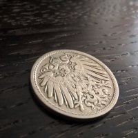 Райх монета - Германия - 5 пфенига | 1907г.; серия А, снимка 2 - Нумизматика и бонистика - 29773008