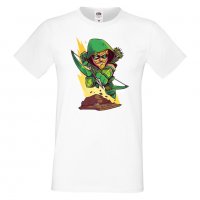 Мъжка тениска DC Green Arrow Star Wars Игра,Изненада,Подарък,Геймър, , снимка 5 - Тениски - 36800683