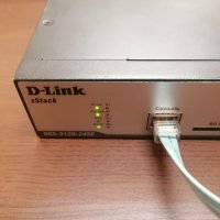 Продавам 24 портов switch Dlink DGS-3120-24SC, снимка 4 - Суичове - 42228022