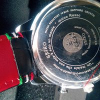 SEIKO Presage ежедневен мъжки кварцов часовник кожена каишка, черно-бял циферблат, снимка 12 - Мъжки - 42898200