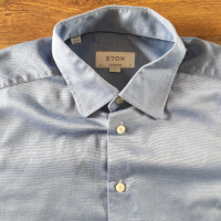 Eton - страхотна мъжка риза КАТО НОВА, снимка 6 - Ризи - 44810096