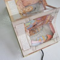 Детска книга с триизмерни картини приказки , снимка 3 - Други - 31187868