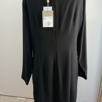 Официална черна рокля 42/L Нова, снимка 8 - Рокли - 37004784