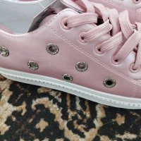 нови розови обувки, снимка 4 - Дамски ежедневни обувки - 40055264