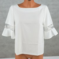 Дамска блуза цвят екрю марка 1st Somnium , снимка 1 - Ризи - 38213830